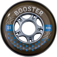 K2 Booster 80MM 82A 4-Wheel Pack – Black – 30F3007