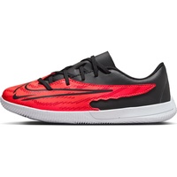 NIKE JR Phantom GX Club IC PS Sneaker, Bright Crimson/Black-White, 30 EU