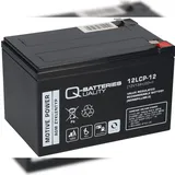 Q-Batteries 12lcp-12 12v - 13ah Blei Akku Zyklentyp Agm - Deep Cycle Vrla