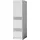 BASIC by Balculina Wäscheschrank Washhome 50 x 200 x 68 cm Weiß