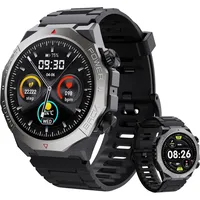 Smartwatch Herren mit Telefonfunktion Armbanduhr Sportuhr Gym Fitnessuhr