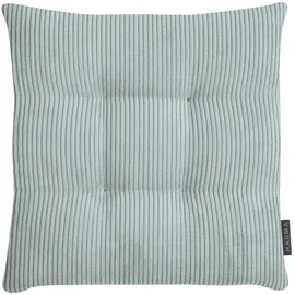 Magma Heimtex Stuhlkissen 35 x 35 x 5 cm mint gestreift 4-tlg.