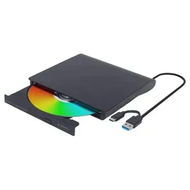 Gembird DVW EXT SLIM DVD-USB-031 black USB-C&3.1 DVD8x CD24x