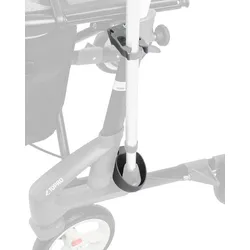 Stockhalter Stockhalterung Gehstockhalter für Troja*5G* Original Rollator Walker 1 St grau