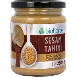 Bioherba Sesam Tahini 100% gemahlener Vollkornsesam 250 g