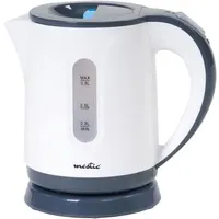 Mestic MWC-100 Wasserkocher, 0,8L, 850W, weiß/blau