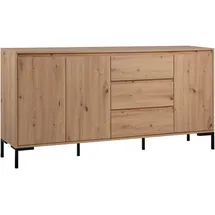 MID.YOU Sideboard , holzfarben , Maße cm B: 178,5 H: 87 T: 40.0