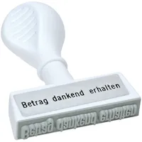 Wedo Textstempel