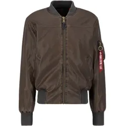 Alpha Industries  Jacken MA-1 Faux Leather Vintage - vintage brown  in Braun, EU 3XL