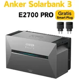 Anker SOLIX Solarbank 3 E2700 PRO Stromspeicher Balkonkraftwerk Batterie 2,68kWh