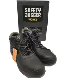 Safety Jogger Bestboy S3 SC SR LG rutschfest Schwarz, 48 EU