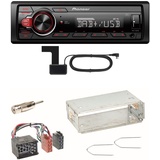 Pioneer MVH-130DAB Digitalradio USB Einbauset für BMW 3er E36 Z3