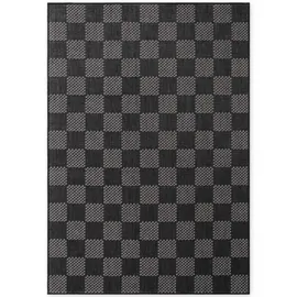 Ted Baker Dorothy Wendeteppich", grau Schwarz weiß), B:200cm H:8mm L:300cm, Polypropylen, Teppiche, Teppich, Designteppich, Wetterfest, Pflegeleicht, Modern, Wohnzimmer, Terrasse