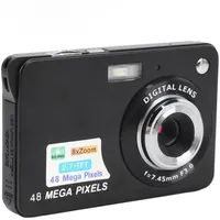 Digitalkamera, 4K-Kinderkamera, 48 MP Point-and-Shoot-Digitalkameras mit 8-fachem Zoom, 2,7-Zoll-TFT-Display, Armband, Kompakte Kleine Kamera für Kinder, Jungen, Mädchen, Studenten