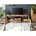 Massivmoebel24 Montreux TV-Lowboard 220x50x55 cm Natur/Massivholz
