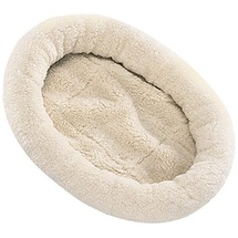 Nobby Katzen Kuschelbett beige groß; 50 x 61 cm