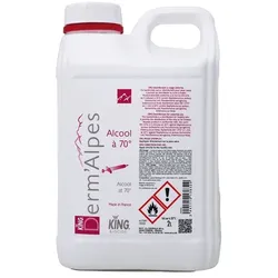 Denaturierter Alkohol 70% (2L) – Desinfektionsmittel für Haut, Oberflächen & medizinische Geräte