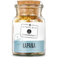 Ankerkraut Kapana - Taste of Namibia, Gewürz mit Gemüsebrühe und Chiliflocken für Fleisch, 95 g im Korkenglas