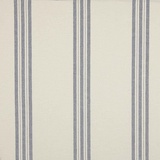 Kt KILOtela - Garngefärbter Canvas-Stoff, Dekostoff Halbpanama, Leichte Bezüge, Kissen, Tischdecken, Gardinen, Vorhänge, 100 cm Länge x 280 cm Breite, Französische Streifen, Blau - 1 Meter