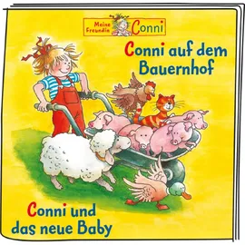 Tonies Hörspielfigur Conni auf dem Bauernhof / Conni und das neue Baby mehrfarbig