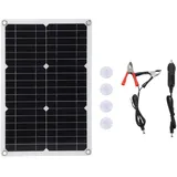 18v 20w Wasserdichtes, Halbflexibles Monokristallines Solarpanel Für Auto, Yacht, Boot Und Wohnmobil