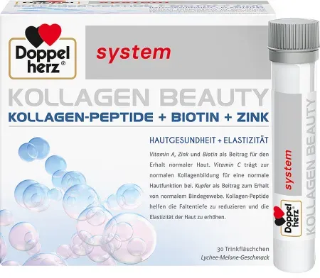 Doppelherz Système Collagène Beauté Ampoules 30x25ml