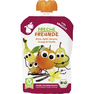 Erdbär Freche Freunde DEKOGLAS Orange & Vanille ab 8 Monaten