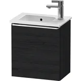 Duravit Waschtischunterschrank 1 Tür 41 x 44 x 27,4 cm Eiche Schwarz Matt