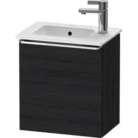 Duravit Waschtischunterschrank 1 Tür 41 x 44 x 27,4 cm Eiche Schwarz Matt