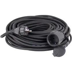 as-Schwabe 60364, 25 m, Indoor/Outdoor, Gerade, IP44, Spritzwassergeschützt, Gum