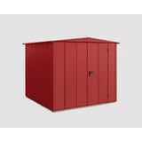 EcoStar Gerätehaus Elegant-S Typ 2 purpurrot 2 flg 258,8 x 247,7 x 216 cm