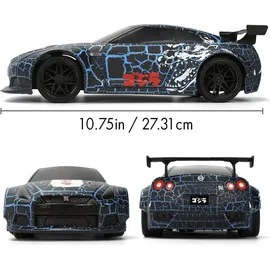 Jada RC-Auto Godzilla 2009 Nissan GT-R 1:16 CH RTR mehrfarbig (9335756314R00)