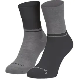 Vaude All Year Wool Socks - Fahrradsocken Black 42 - Radsocken Gr 42-44 grau