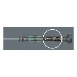 WERA 2035 Elektroniker-Schlitzschraubendreher, 0,23 x 1,5 x 40 mm