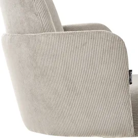 Beliani Dryden Cord Taupe