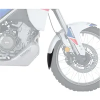 Bodystyle Kotflügelverlängerung vorne ABS Kunststoff Schwarz-Matt für Motorrad