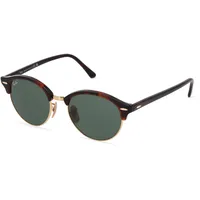 Ray Ban Clubround Classic RB4246 990 51-19 tortoise/green classic