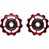 Ceramicspeed Alloy Shimano Fahrrad-schaltröllchensatz - Red | 11s