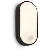 Brilo LED Wandlampe Aussen (IP65) 1 Schwarz
