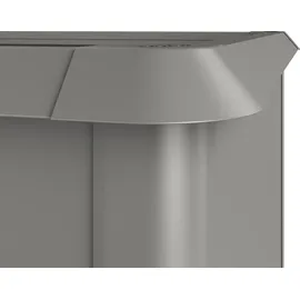 Biohort Schneckenschutz HochBeet 2 x 1 m Quarzgrau-Metallic
