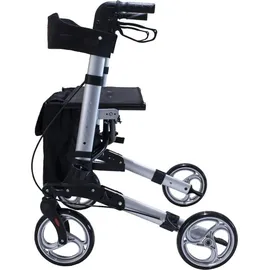 Antar Aluminium Rollator Faltbar Reise rot