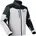 Motorradjacke grau/schwarz L