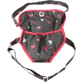 Bayer Chic 2000 - Puppen-Tragegurt, Puppentrage, Puppenzubehör, Butterfly, Koralle, 782-47