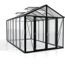 Vitavia Zeus Comfort 11900 Alu schwarz ESG 3 mm/Dach HKP 10 mm 11,9 m2