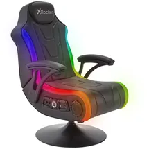XRocker Monsoon RGB 4.1 Kunstleder Schwarz