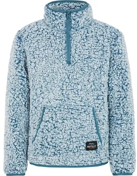 PROTEST Kinder Rolli PRTNOEPAC JR 1/4 zip top, Jewel Blue, 152