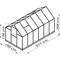 Vitavia Eos 7500 Alu grün HKP 6 mm inkl.