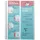 Clairefontaine 161820C Vokabelheft Koverbook (DIN A5, 14,8 x 21 cm, liniert, 1 Mittelstrich, 50 Blatt, Deckel aus PP, ideal für die Schule, transparent