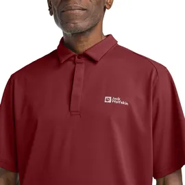 Jack Wolfskin Delgami Polo M deep ruby),