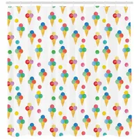 ABAKUHAUS Duschvorhang 175 x 180 cm mehrfarbig